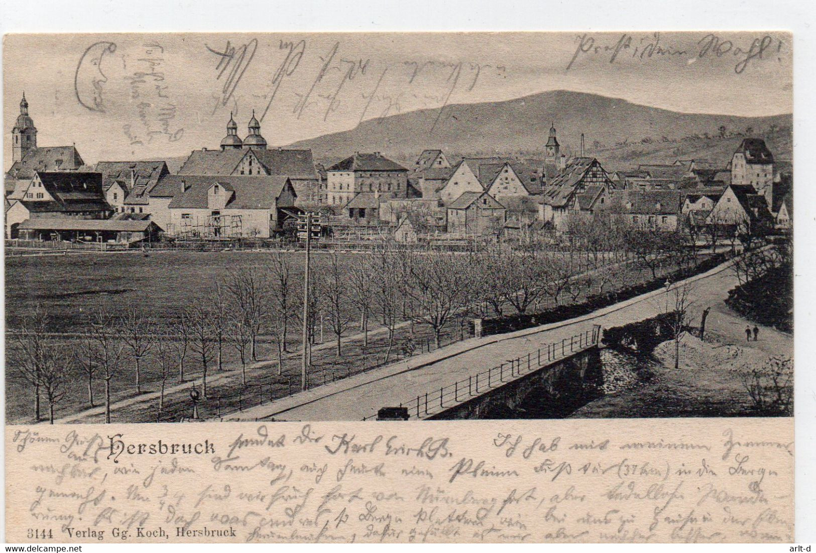 DC4905 - Ak Hersbruck 1905 - Hersbruck