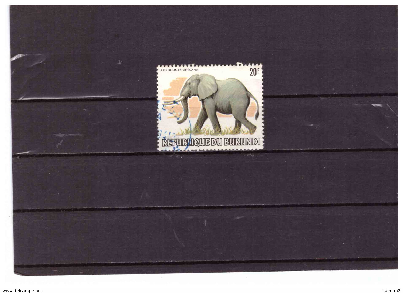 XX3186  -  BURUNDI  /    USED  Y&T. NR. 855 - Oblitérés