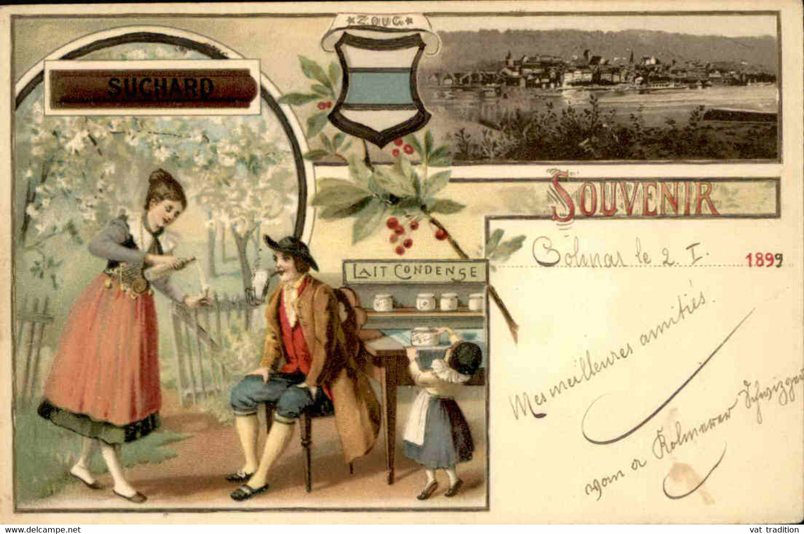 SUISSE - Carte Postale - Zoug - Souvenir - L 76867 - Zugo
