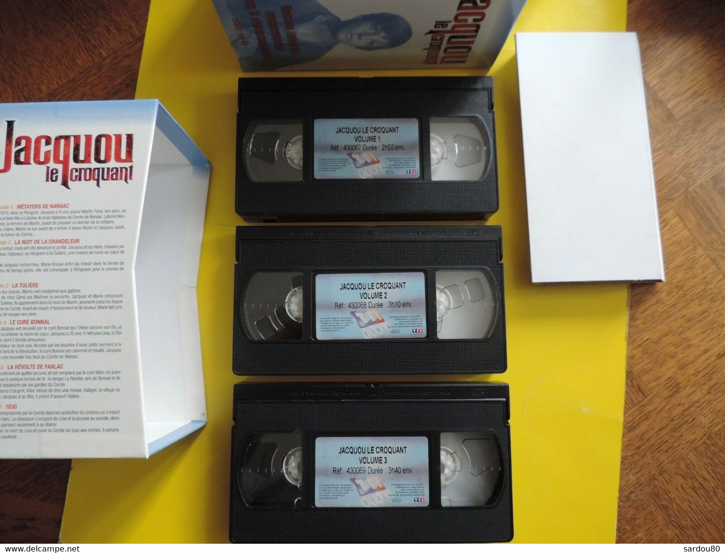 Jacquou Le Croquant Coffret 3 Cassettes - Action & Abenteuer