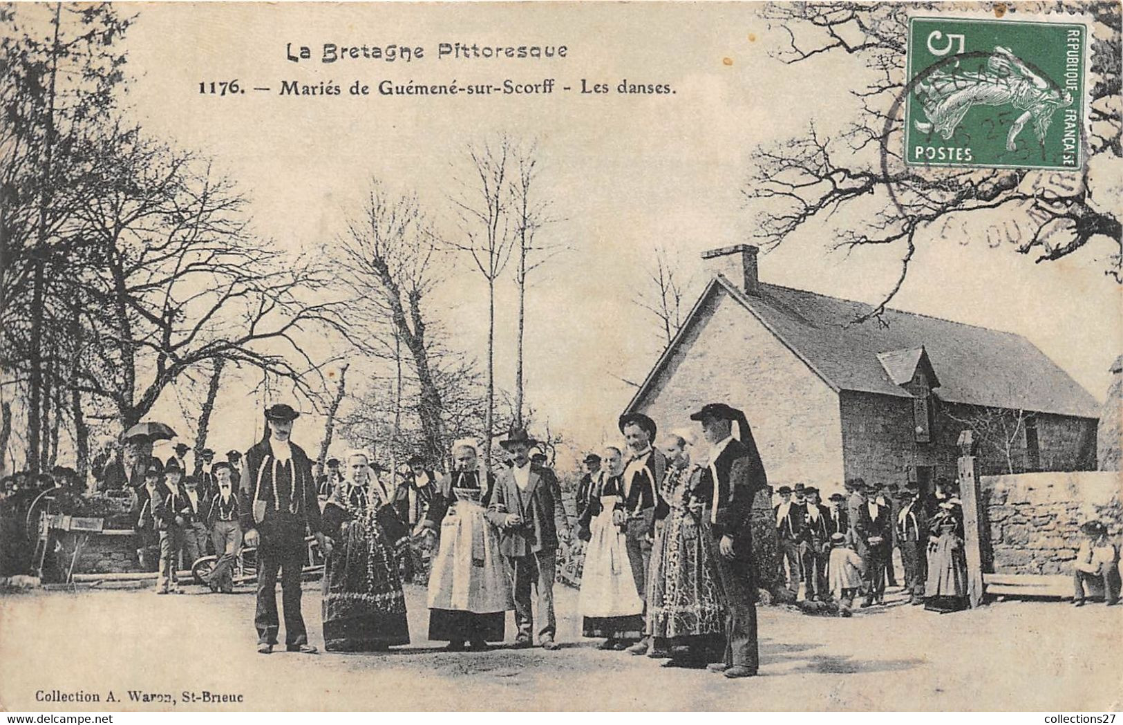 56-GUEMENE-SUR-SCORFF- MARIES DE GUEMENE, LES DANSES - Guemene Sur Scorff