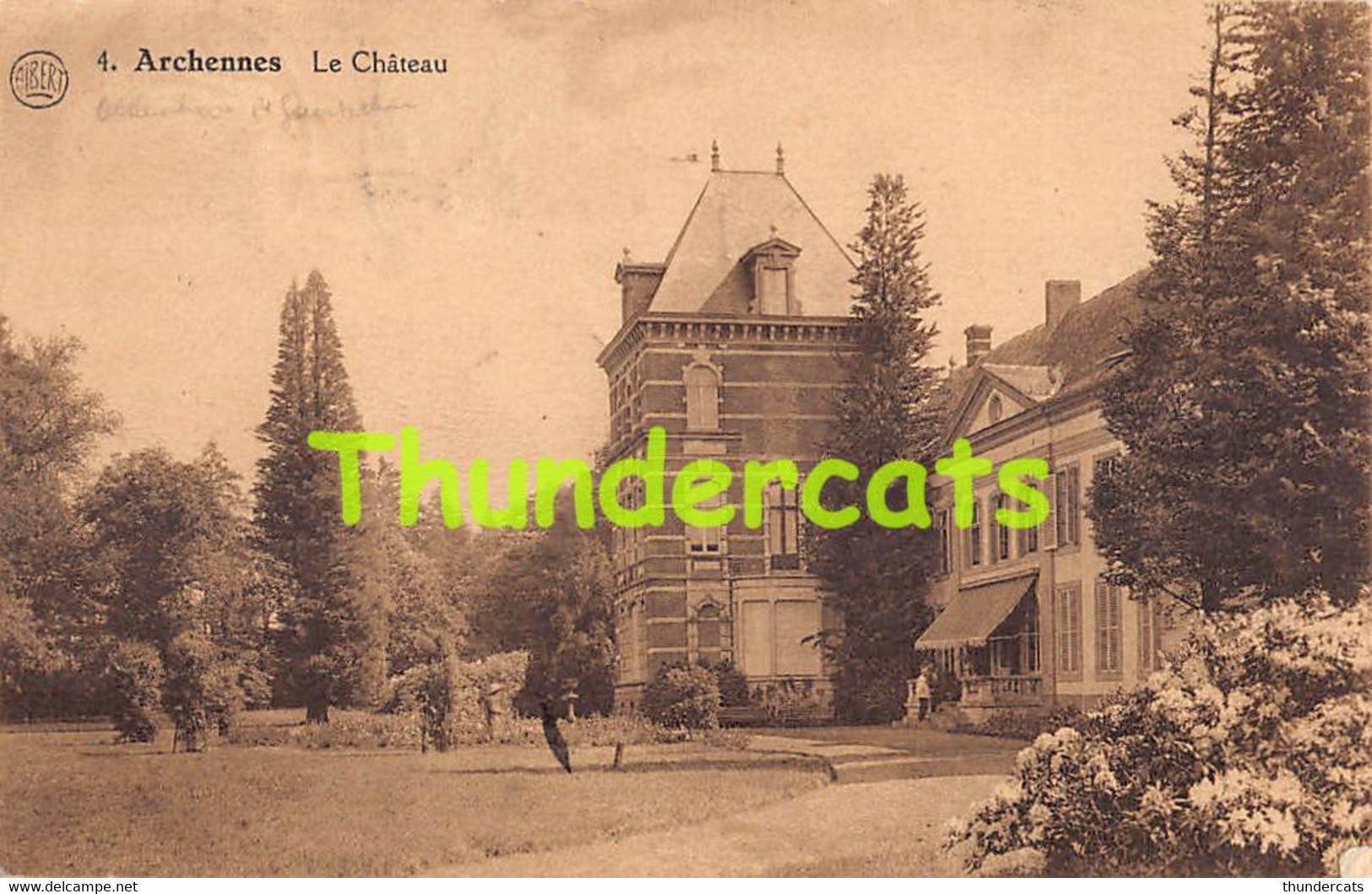 CPA ARCHENNES LE CHATEAU GREZ DOICEAU - Grez-Doiceau