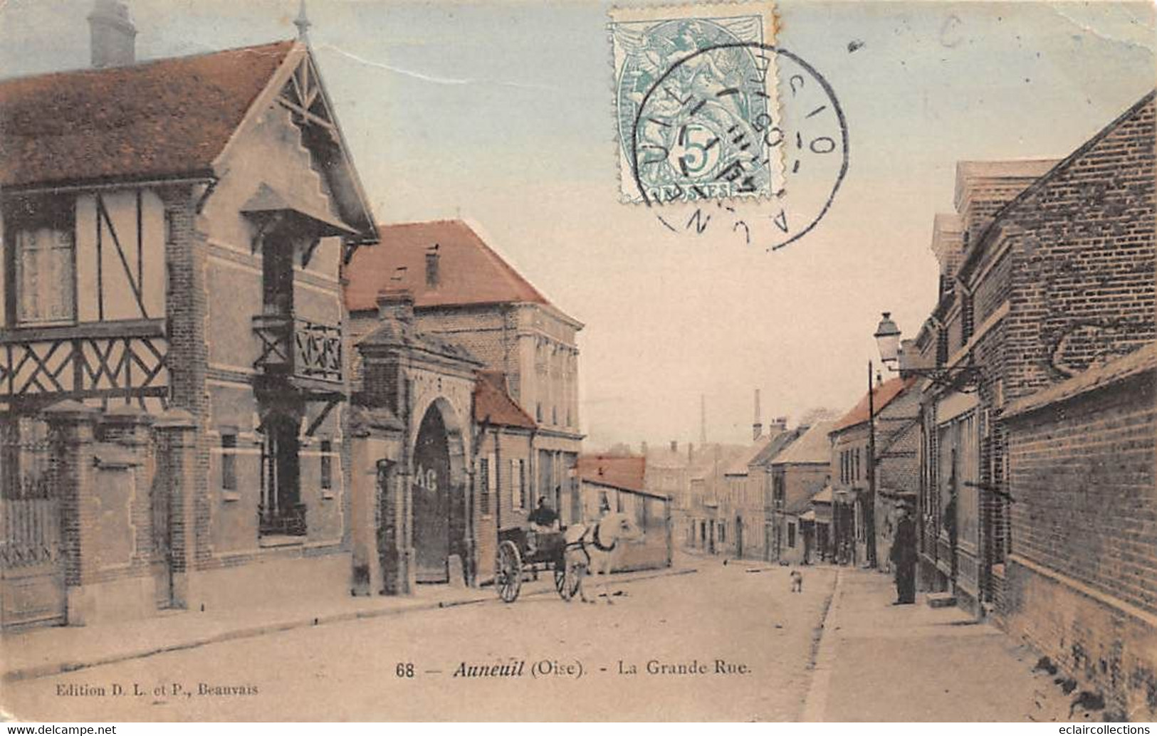 Auneuil          60       La Grande Rue      (voir Scan) - Auneuil