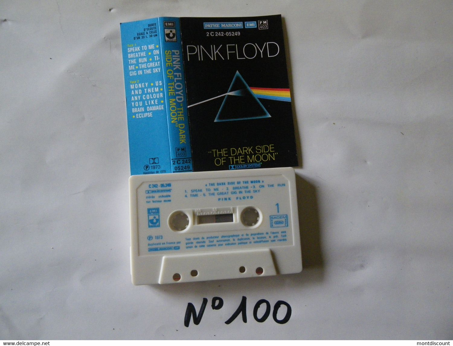 PINK FLOYD K7 AUDIO VOIR PHOTO...ET REGARDEZ LES AUTRES (PLUSIEURS) - Audiocassette