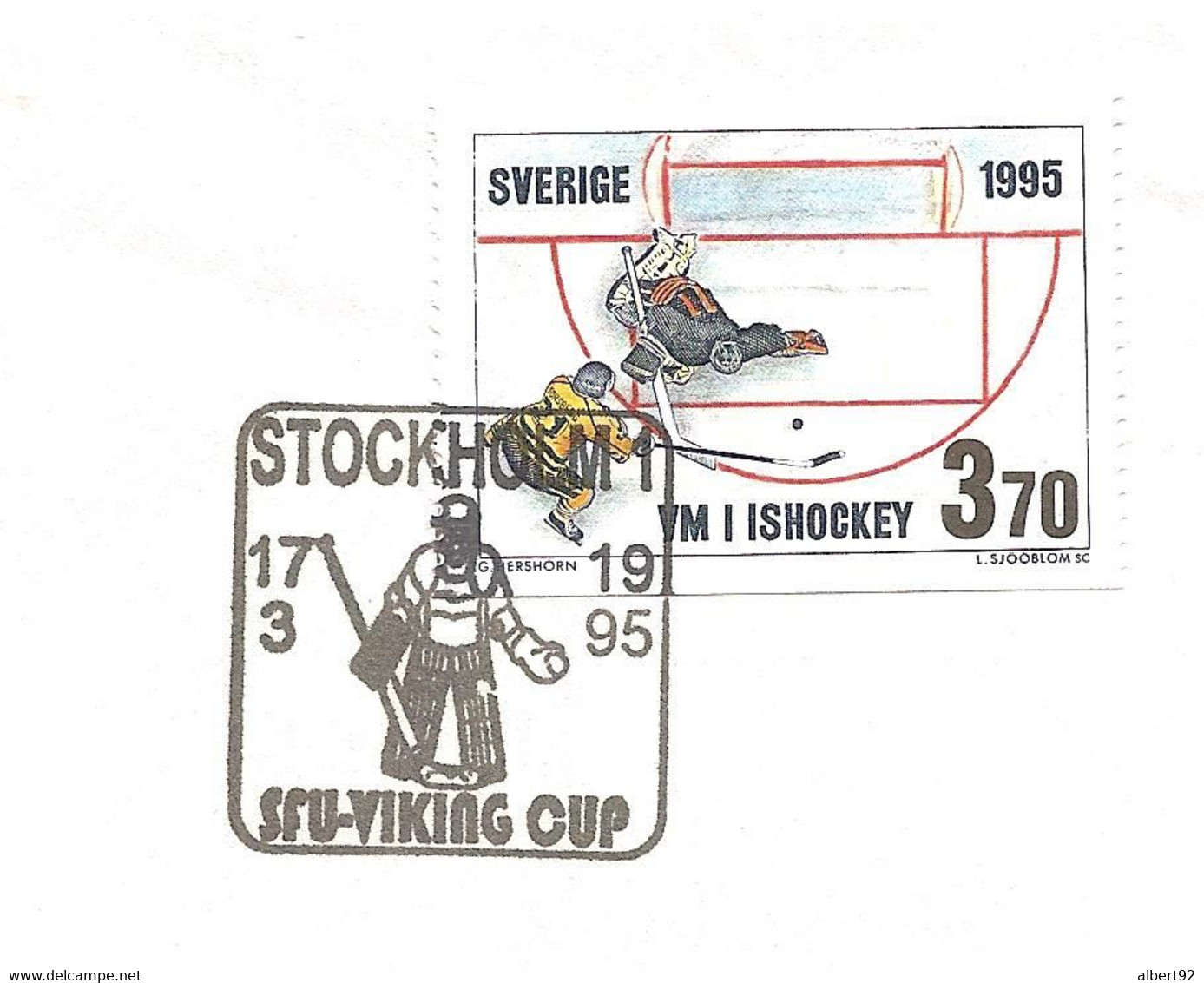 1995 SFU-Viking Cup:Hockey Sur Glace :Stockholm (Suède) - Hockey (Ijs)
