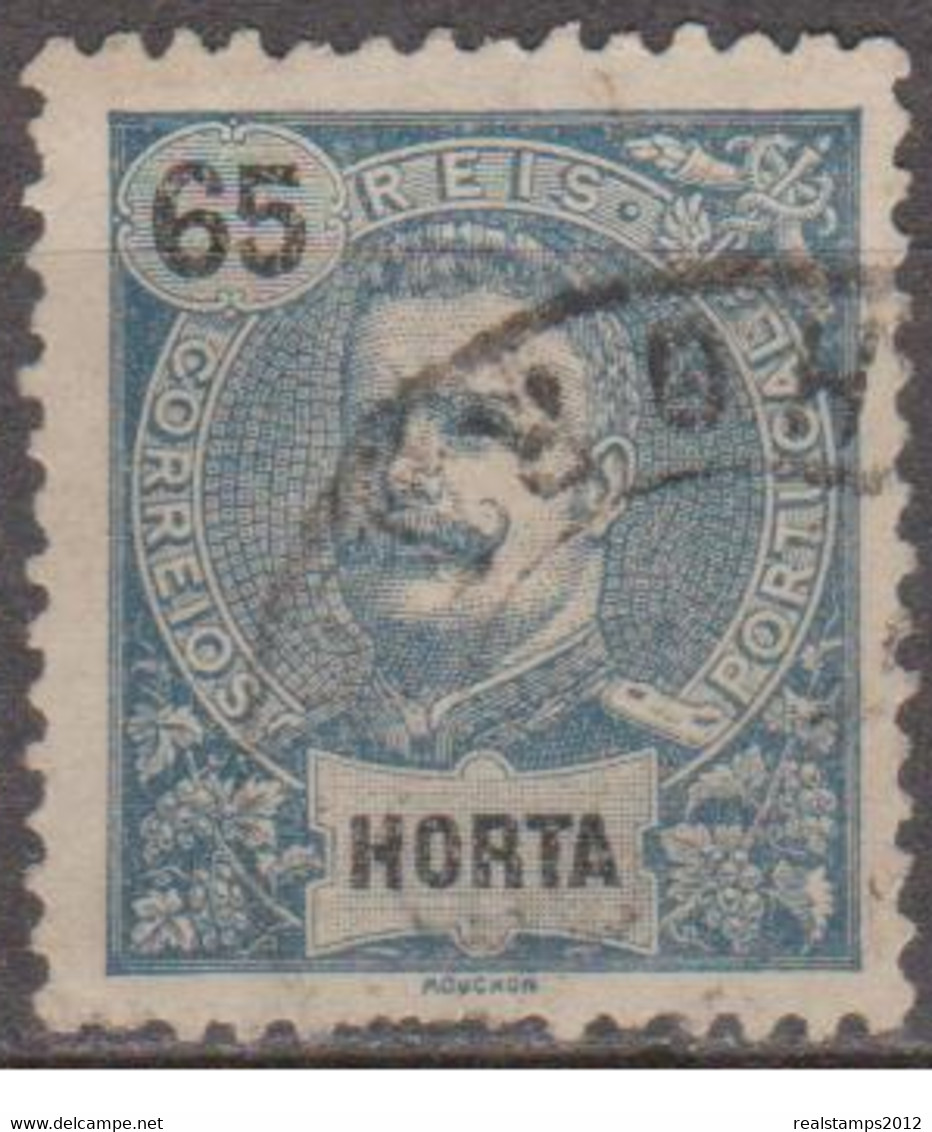 HORTA (Açores) - 1898-1905,  D. Carlos I. Novas Cores E Valores.  65 R.    D. 11 3/4 X 12  (o)  MUNDIFIL  Nº 30 - Horta