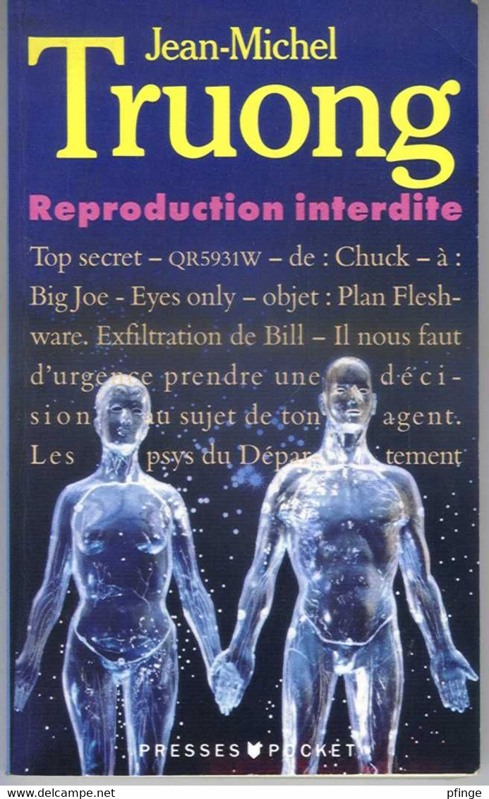 Reproduction Interdite Par Jean-Michel Truong - Presses Pocket N°3482 - Presses Pocket