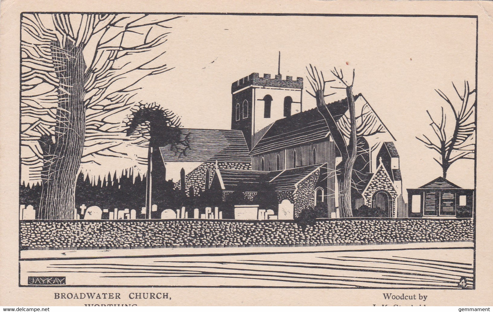 WORTHING - BROADWATER CHURCH - Worthing