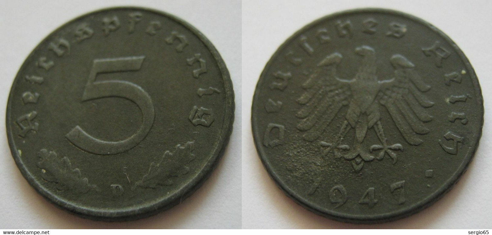 5 Pf - 1947 - 5 Reichspfennig