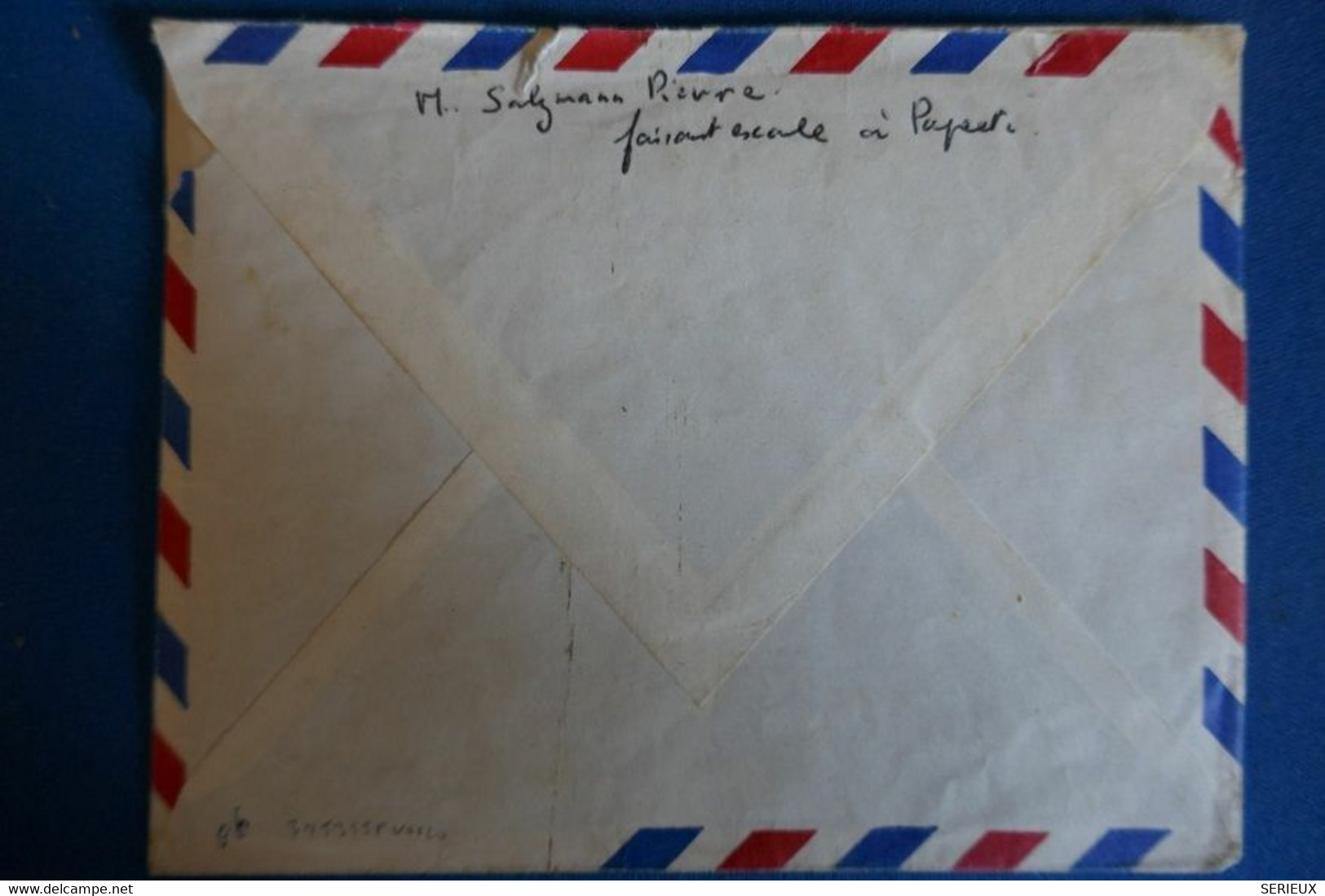 C POLYNESIE FRANCAISE LETTRE RARE 1963 TAHITI PAPEETE POUR LA DROME + AFFRANCH PLAISANT PAIRE DU N° 2 + GRAND CACHET - Tahiti