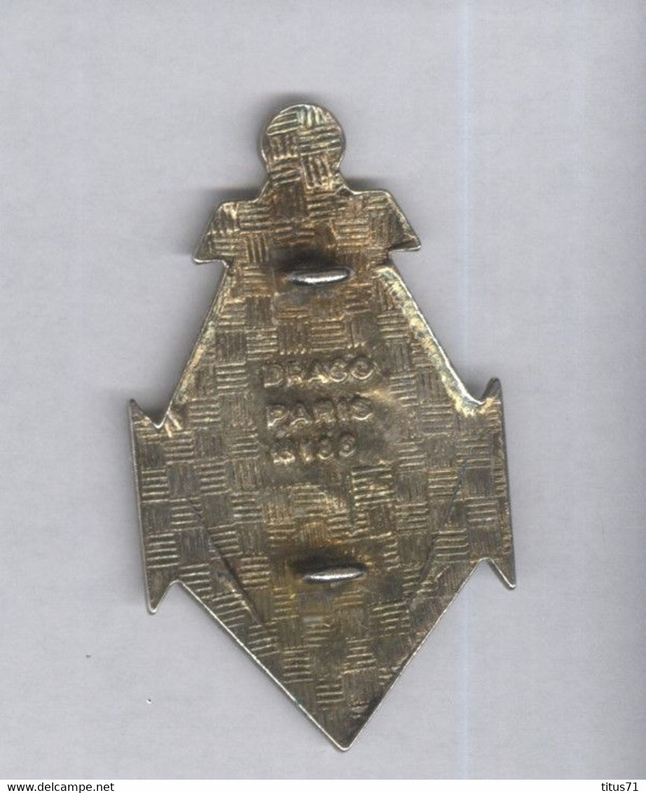 Insigne 22ème Rima - Régiment D'Infanterie De Marine - Dos Guilloché - Drago Paris - Marine