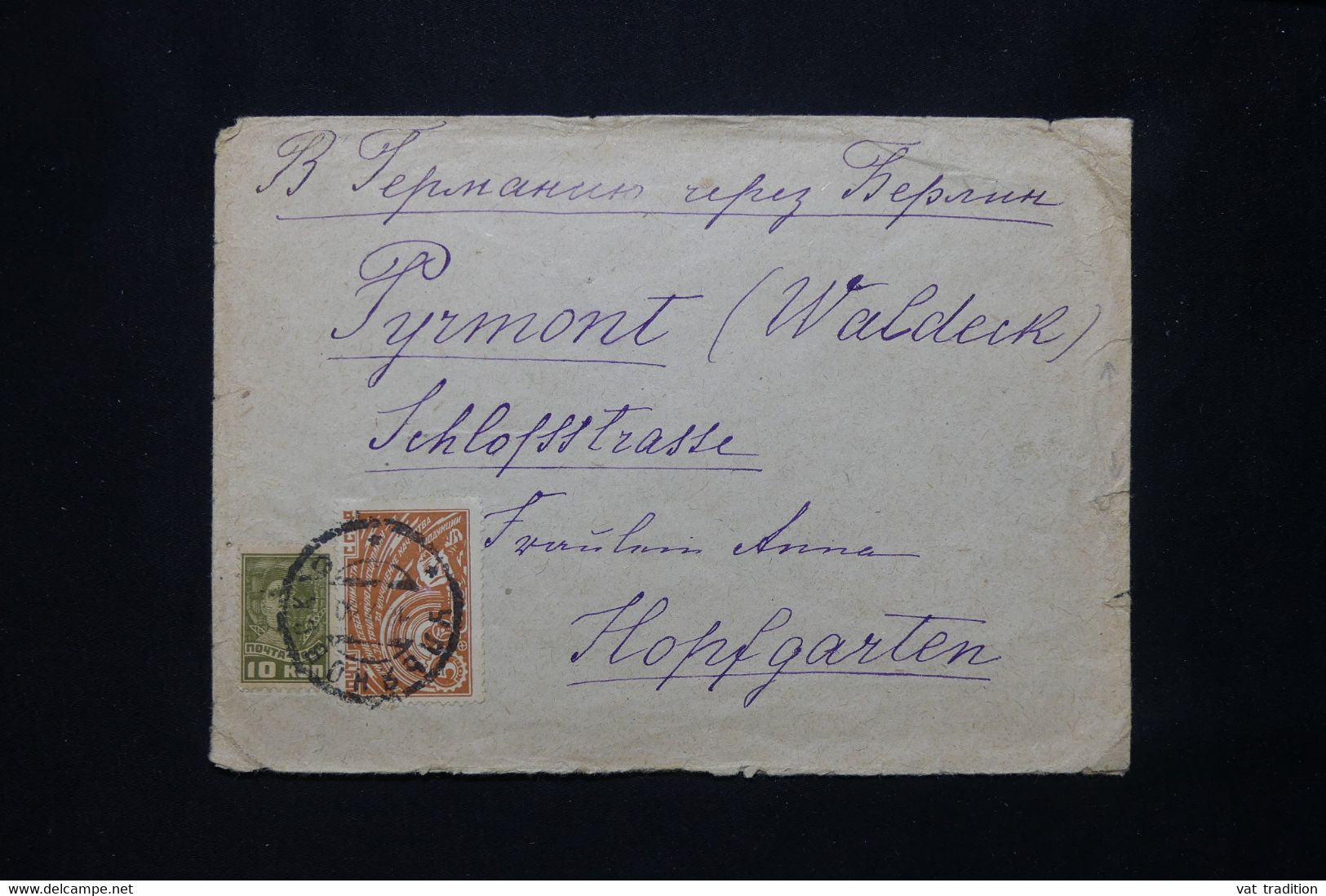 U.R.S.S. - Enveloppe En 1930 Pour L 'Autriche - L 77014 - Lettres & Documents
