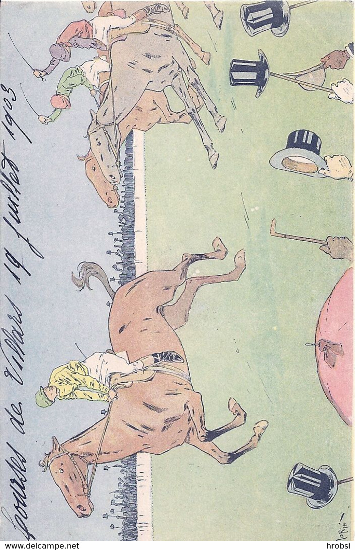 Illustrateur Morin Henri, Hippisme - Morin, Henri