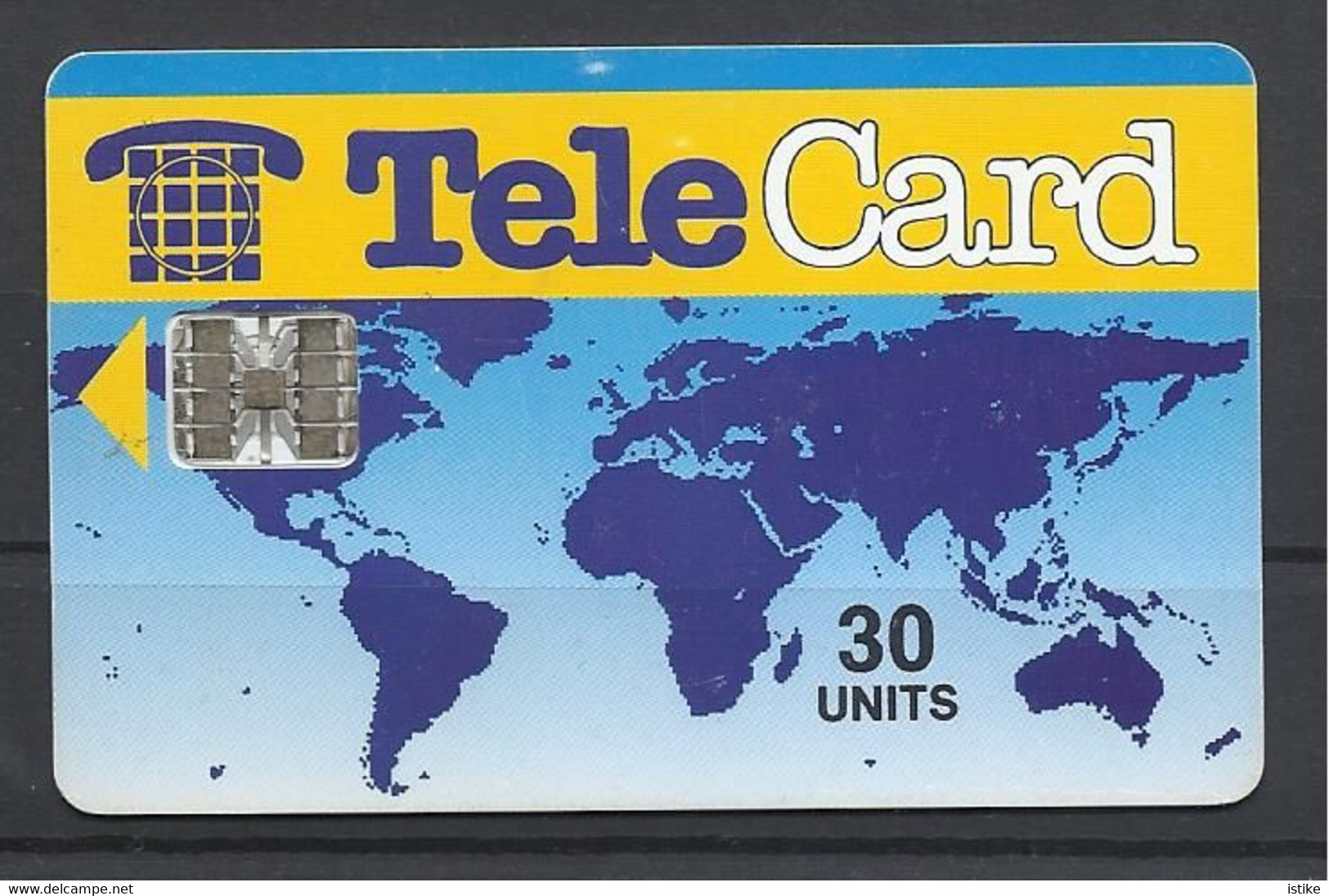 "TeleCard", 30 Units, To Identify. - Origine Inconnue