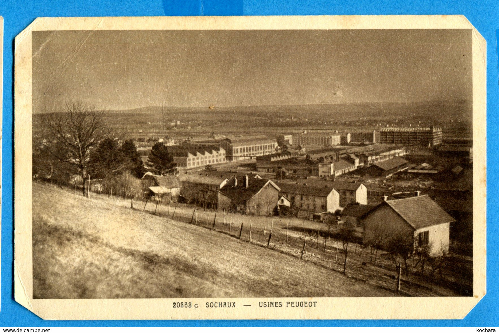 COVRn1431, Sochaux, Usines Peugeot, Fabrique, Circulée 1949 - Sochaux