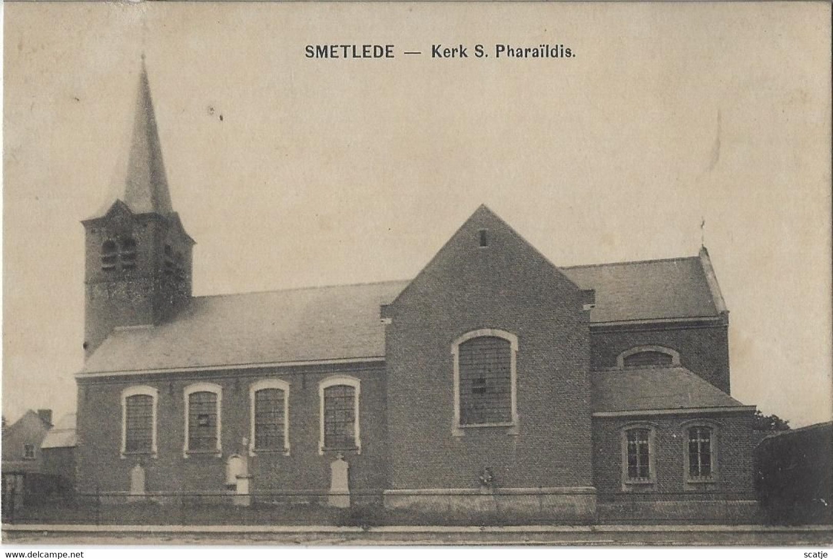 Smetlede.   -   Kerk S. Pharaïdis. - Lede