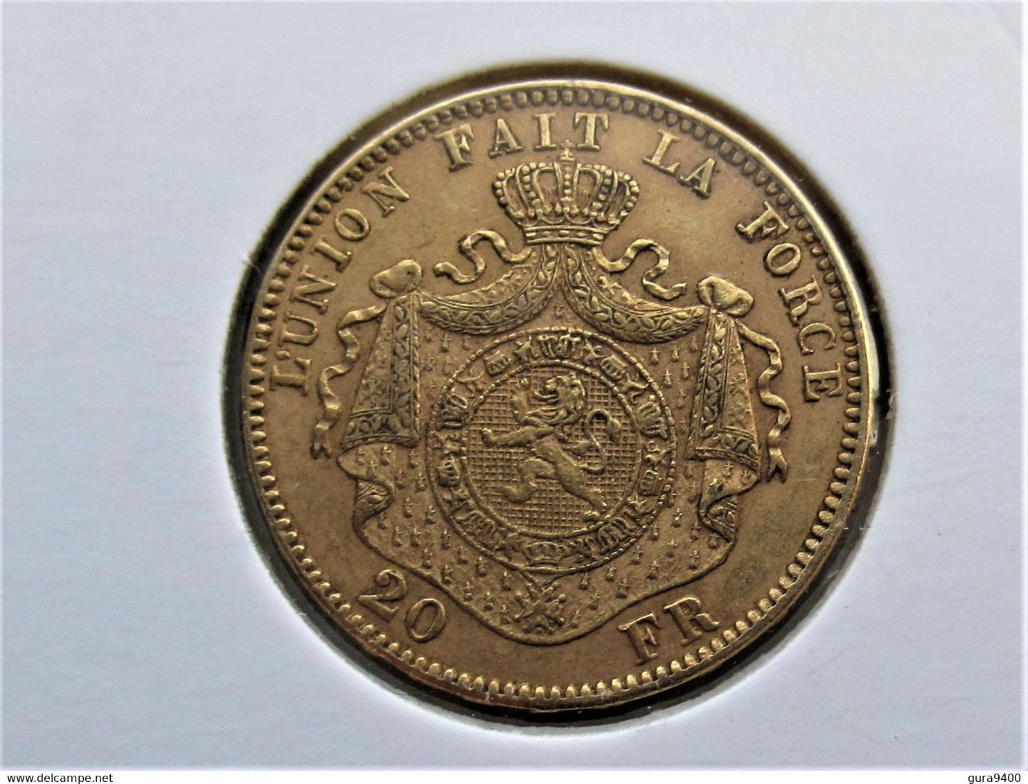 Belgie 20 Francs 1875 - 20 Frank (gold)