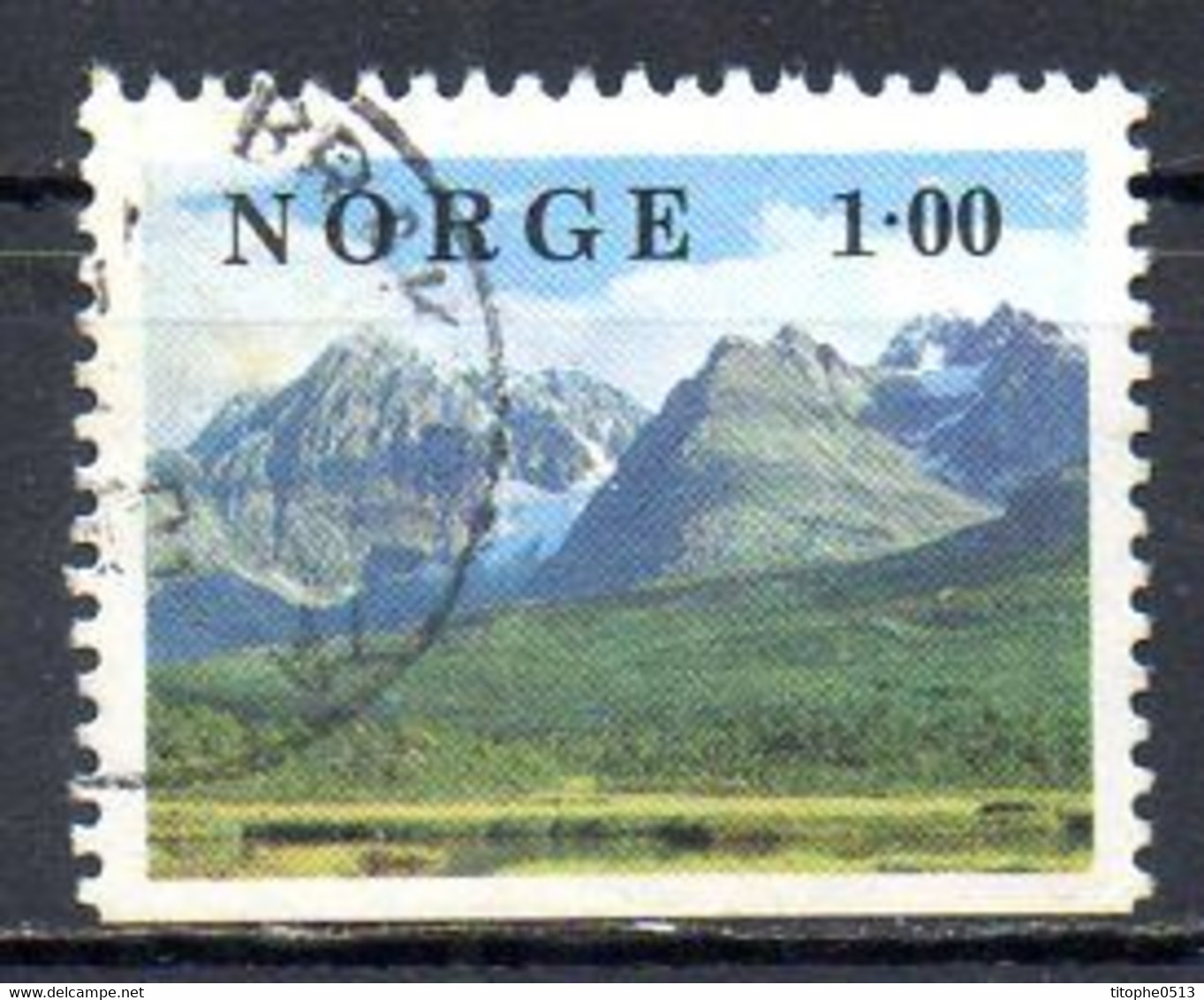 NORVEGE. N°727 Oblitéré De 1978. Montagne. - Montagnes