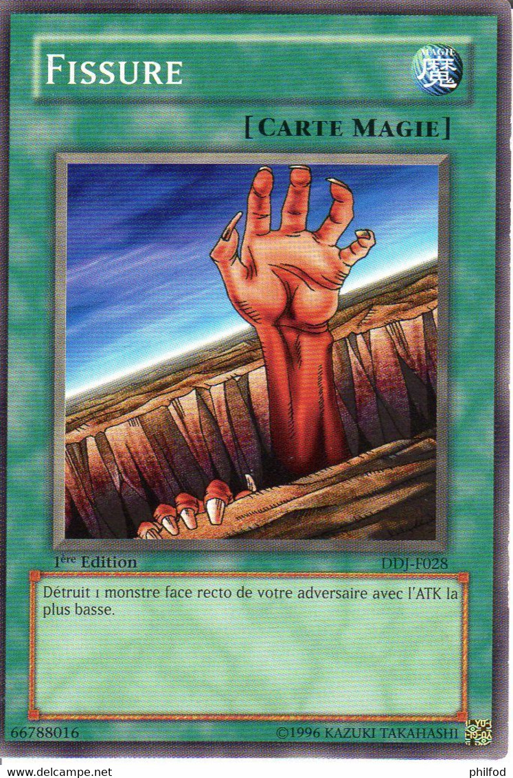 Fissure - DDJ-F028 - 1ere Edition - Yu-Gi-Oh