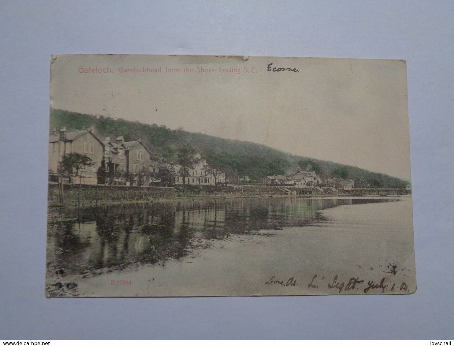 Garelochhead From The Shore. (6 - 7 - 1904) - Dunbartonshire