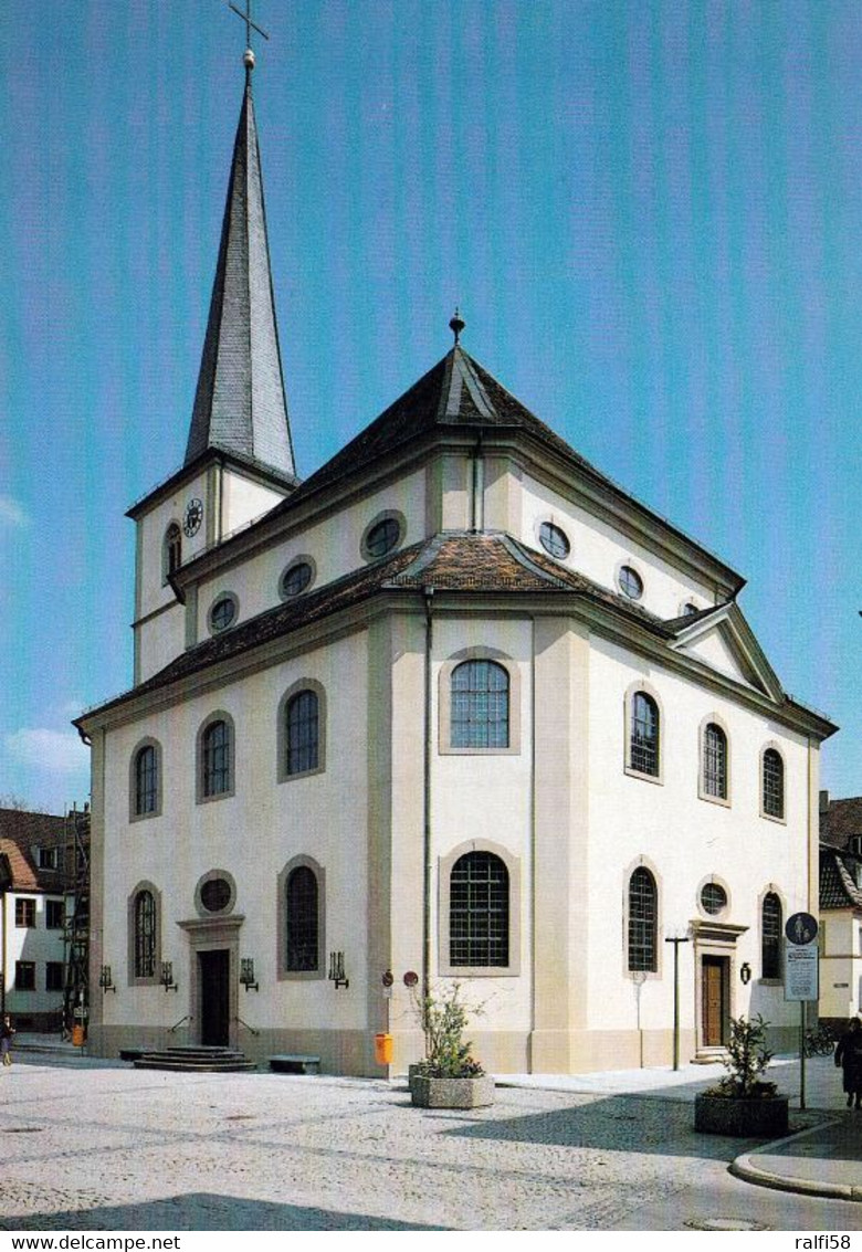 1 AK Germany / Bayern * Die Jakobuskirche In Der Stadt Bad Kissingen - Erbaut 1772 - 1775 * - Bad Kissingen