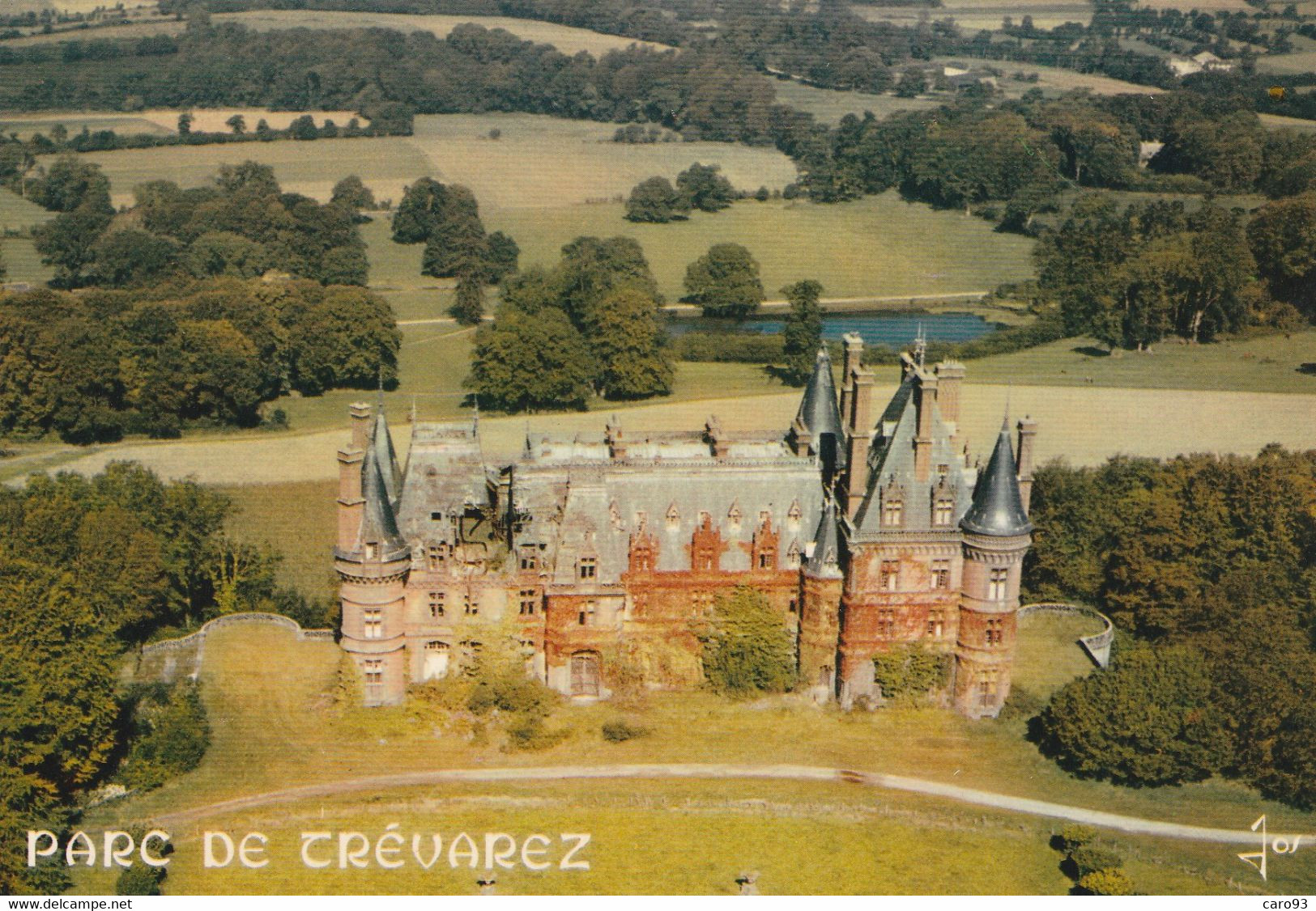 Saint Goazec Par Chateauneuf Du Faou Domaine De Trévarez Somptueuse Demeure Qui Appartenait à La Famille De Kerjégu - Châteauneuf-du-Faou