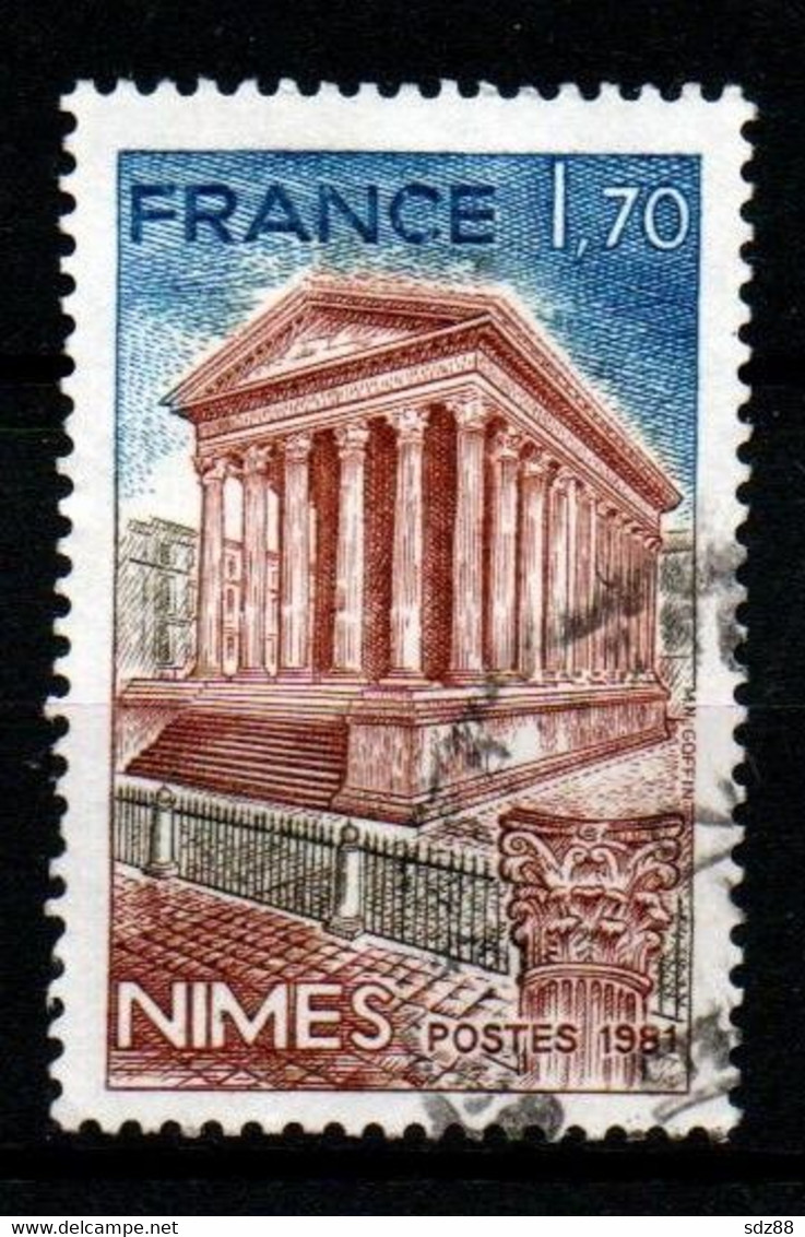 France 1981  YT 2133  Nîmes La Maison Carrée  Monument Architecture - Sonstige & Ohne Zuordnung