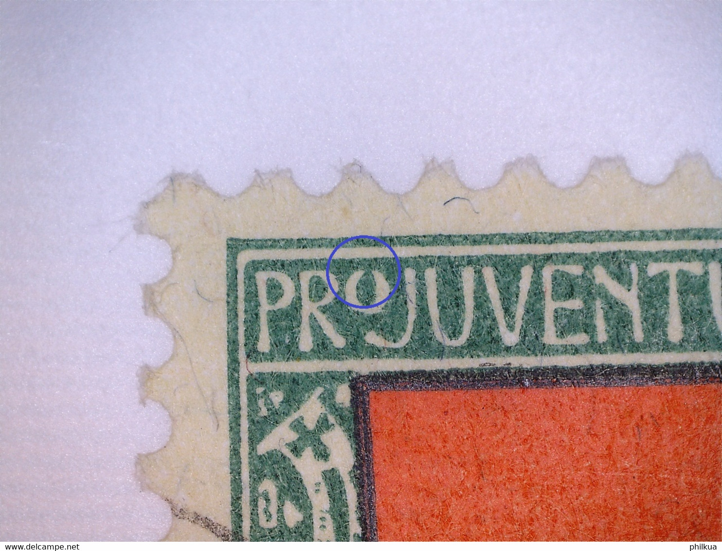 Pro Juventute 30.1.04 "offenes O Von Pro" - Variétés