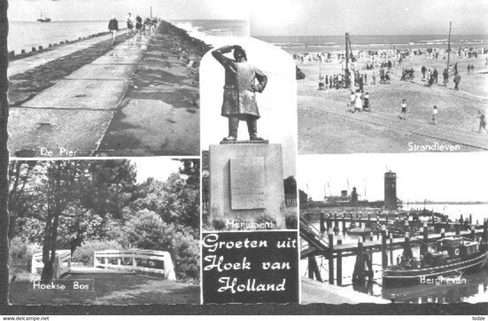 Nederland Holland Pays Bas Hoek Van Holland Met 5-Luik - Hoek Van Holland