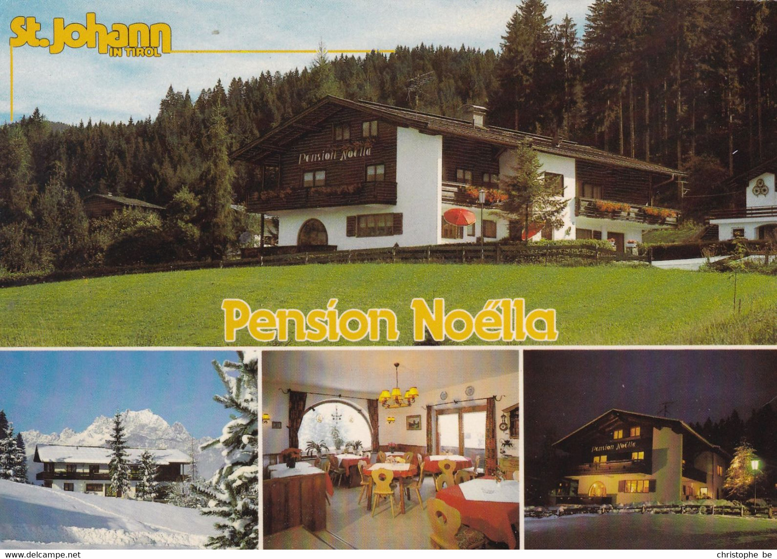 St Johann, Pension Noëlla (pk72084) - St. Johann In Tirol