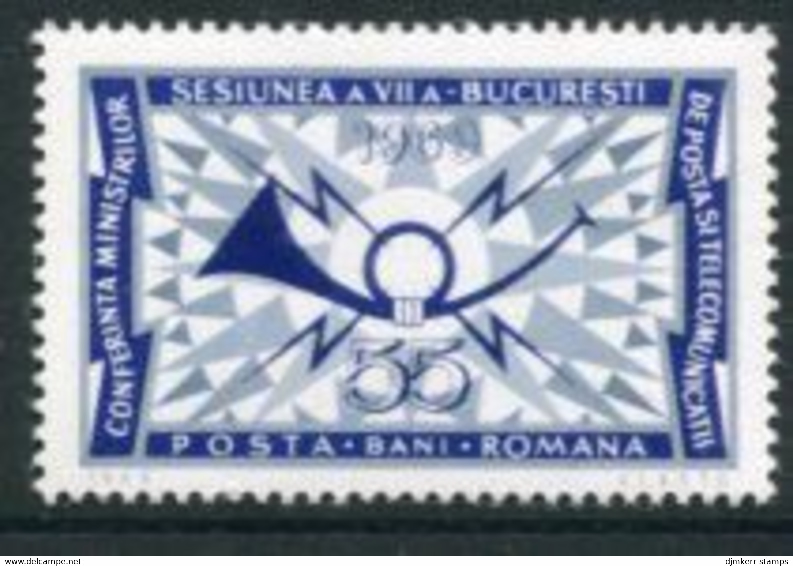 ROMANIA 1969 PTT Conference MNH / **  Michel 2766 - Neufs