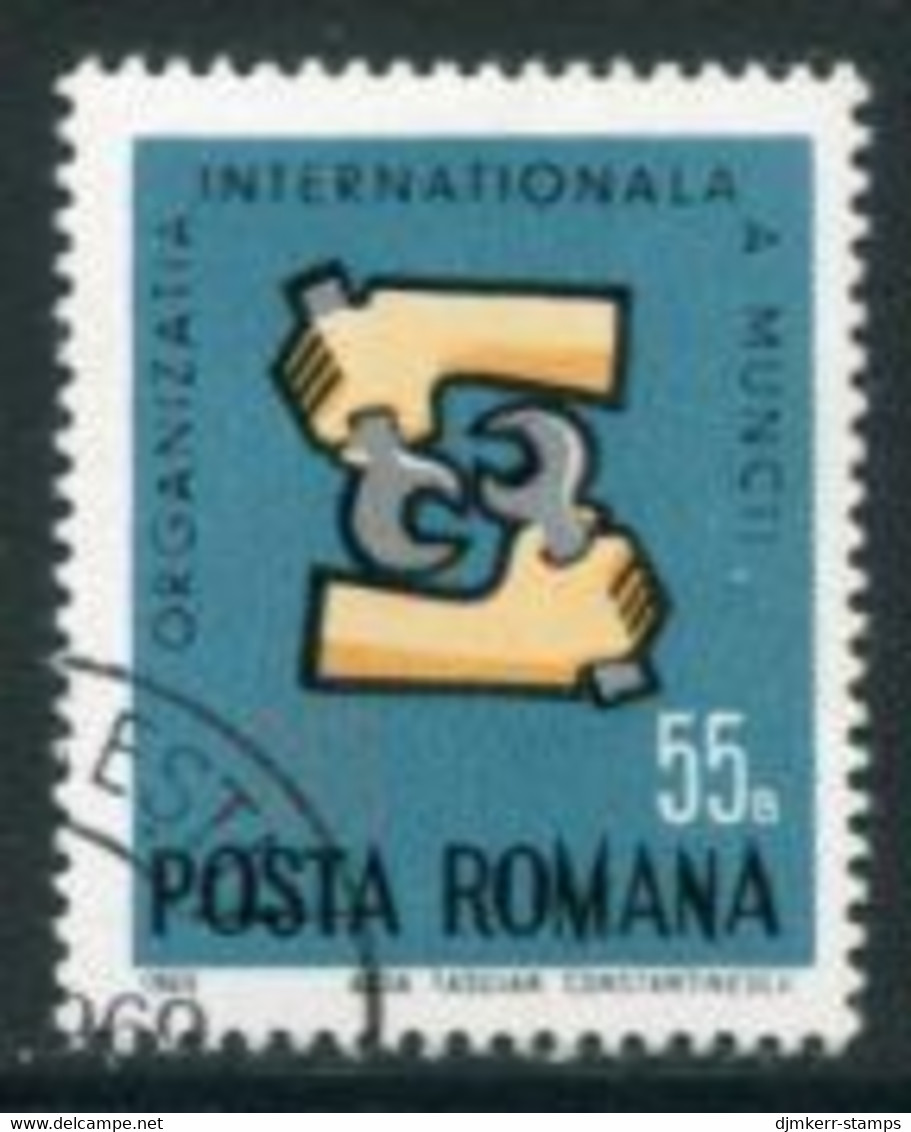 ROMANIA 1969 International Labour Organisation Used  Michel 2763 - Used Stamps