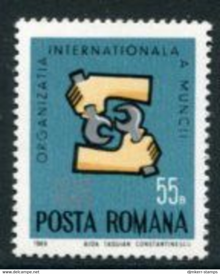 ROMANIA 1969 International Labour Organisation MNH / **  Michel 2763 - Nuovi