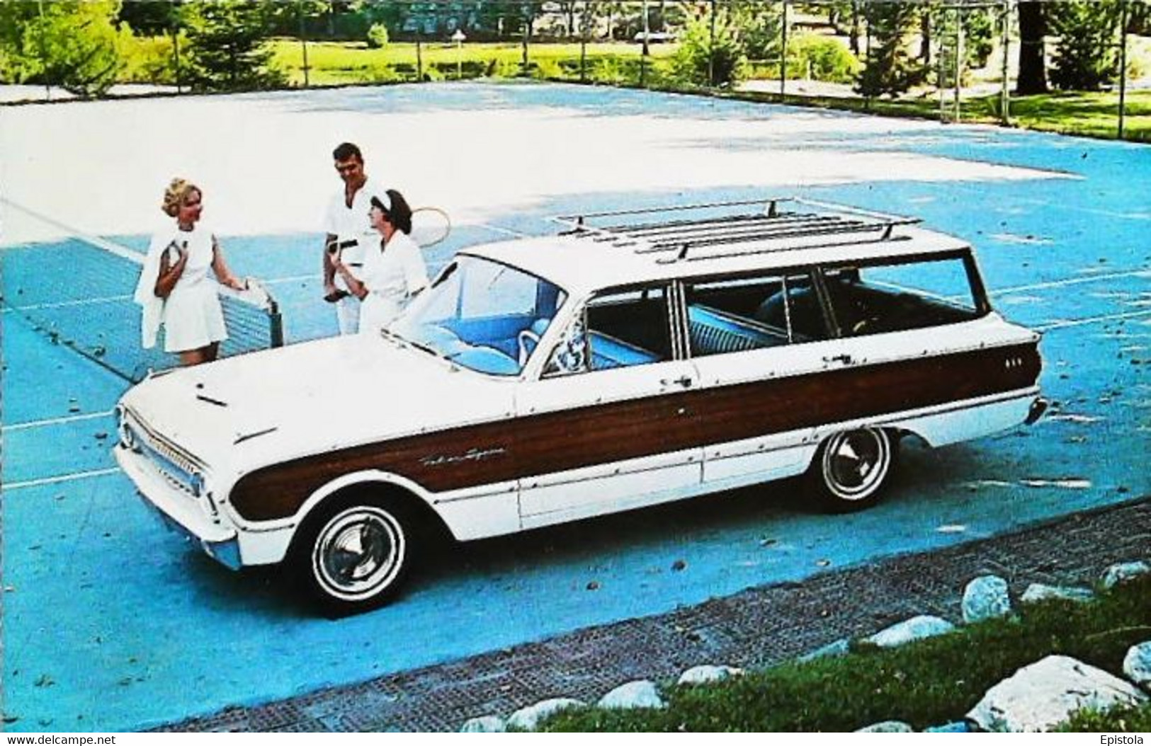 ► FORD  Falcon Squire & Tennis   -  For Us Local Dealer Car 1982 - Autres & Non Classés