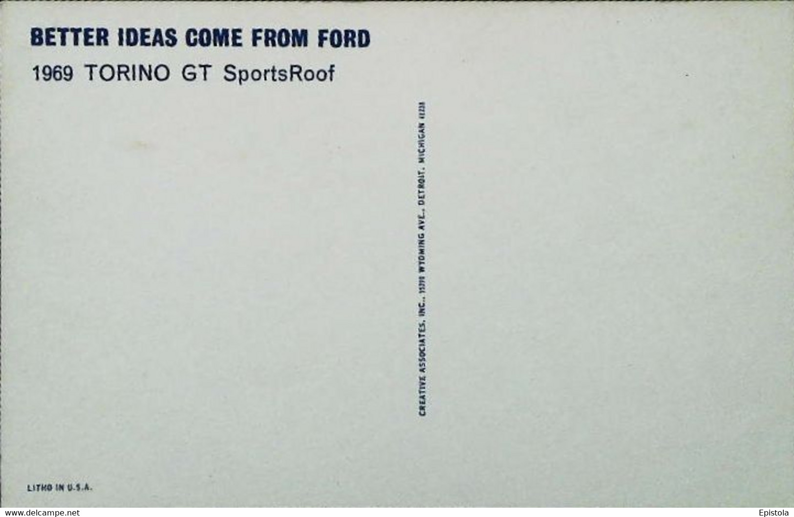 ► FORD Gran Torino GT -  For Us Local Dealer Car 1969 - American Roadside