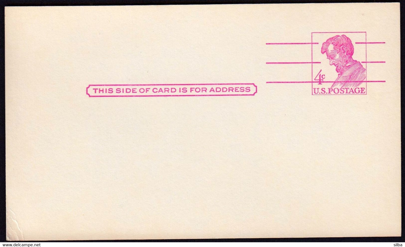 USA United States / Abraham Lincoln / Postal Stationery 4 C - Sonstige & Ohne Zuordnung