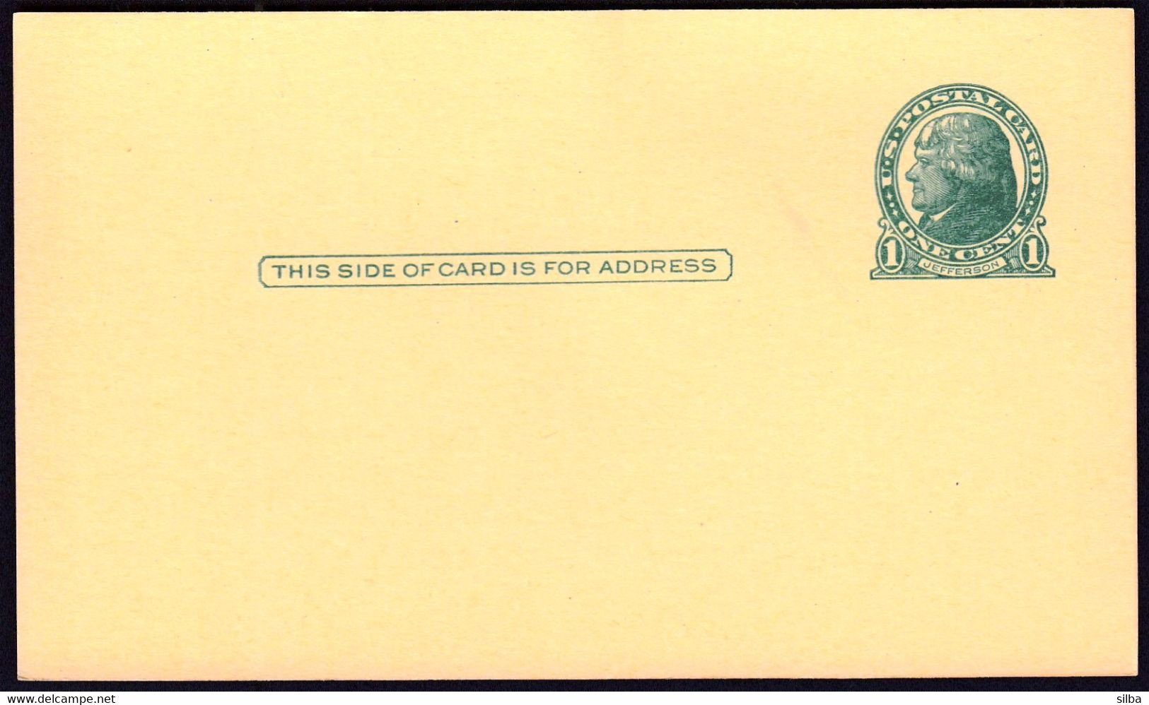 USA United States 1914 / Thomas Jefferson, 3rd U.S. President / Card, Postal Stationery 1 C / Mint, Unused - Other & Unclassified