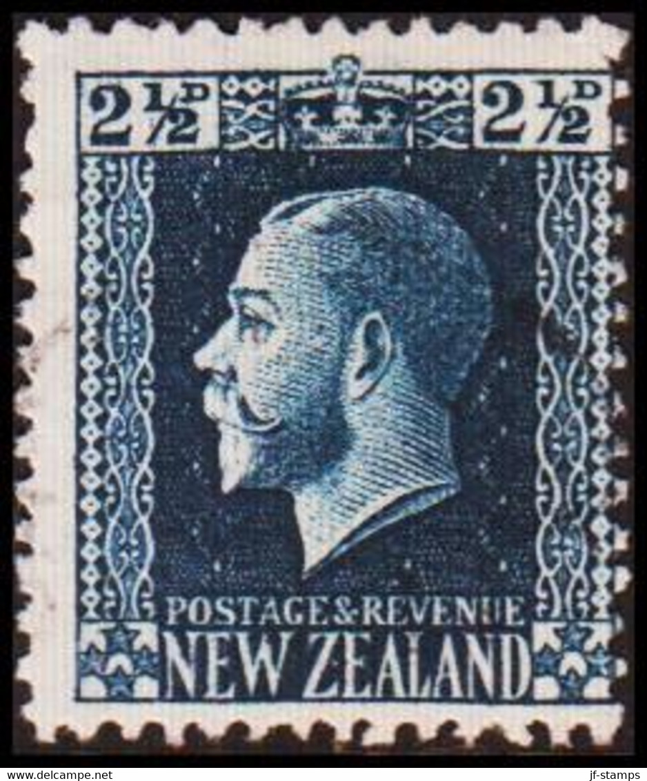 1915. New Zealand. Georg V 2½ D  No Gum. (MICHEL 139) - JF410380 - Unused Stamps