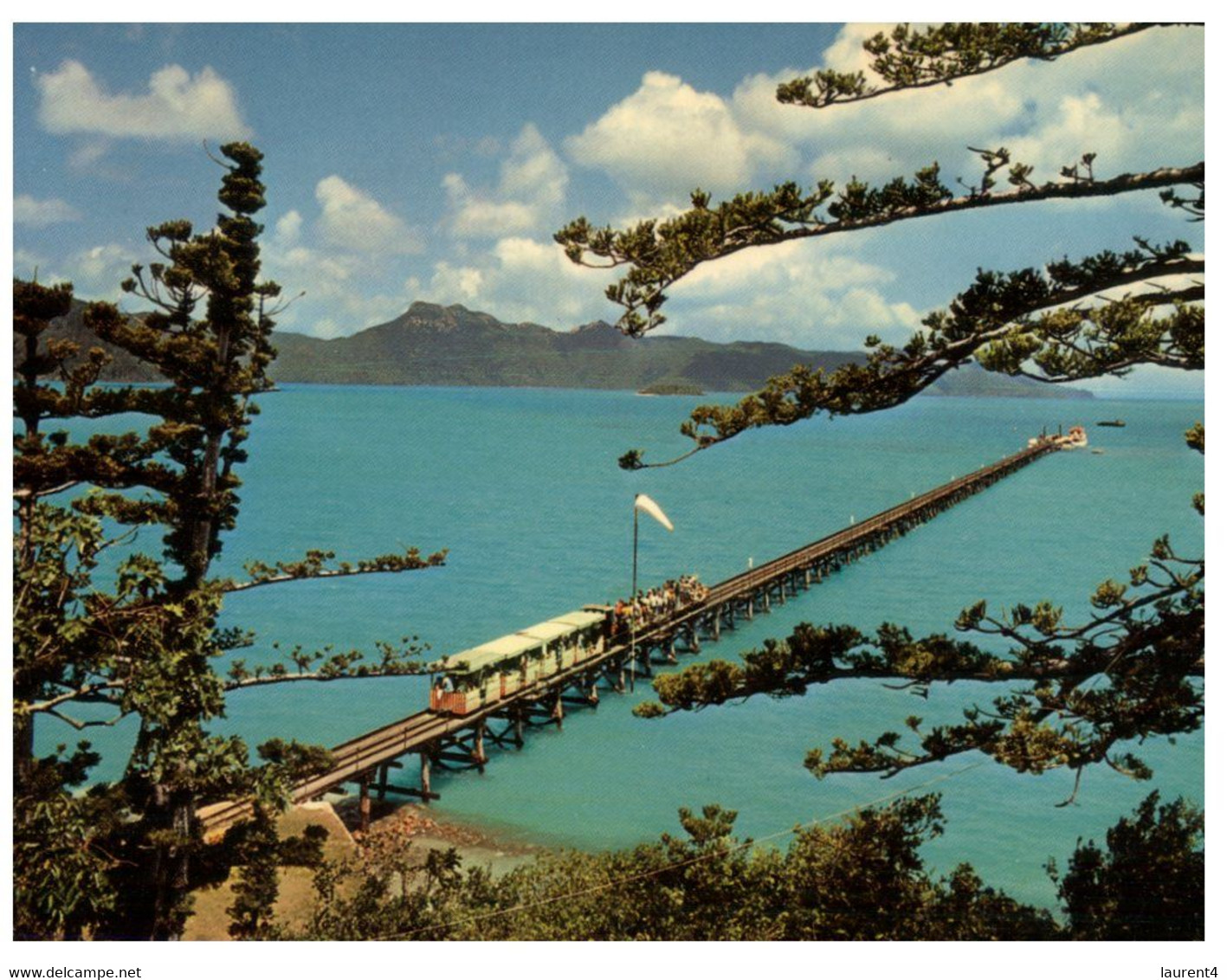 (W 5) Australia - QLD - Hayman Island With Jetty Train - Great Barrier Reef