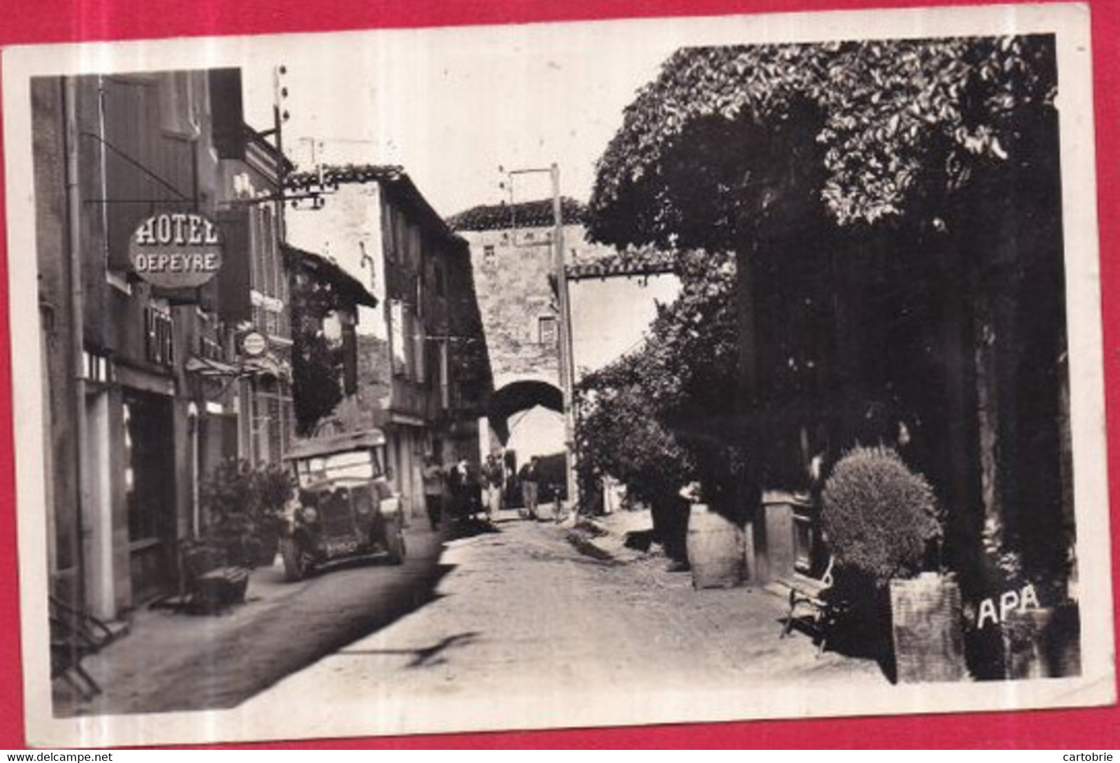 Dépt 82 - MONTPEZAT-DE-QUERCY - Rue De L'Hôpital - CPSM APA - 1955 - Montpezat De Quercy