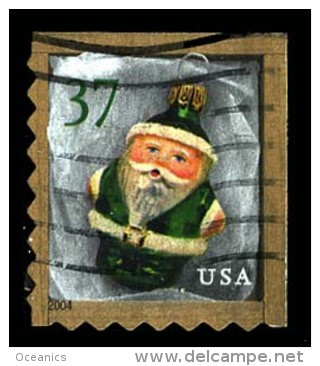 Etats-Unis / United States (Scott No.3891 - Noël / 2004 / Christmas) (o)  P2R - Carnet / ATM / Booklet - Gebraucht