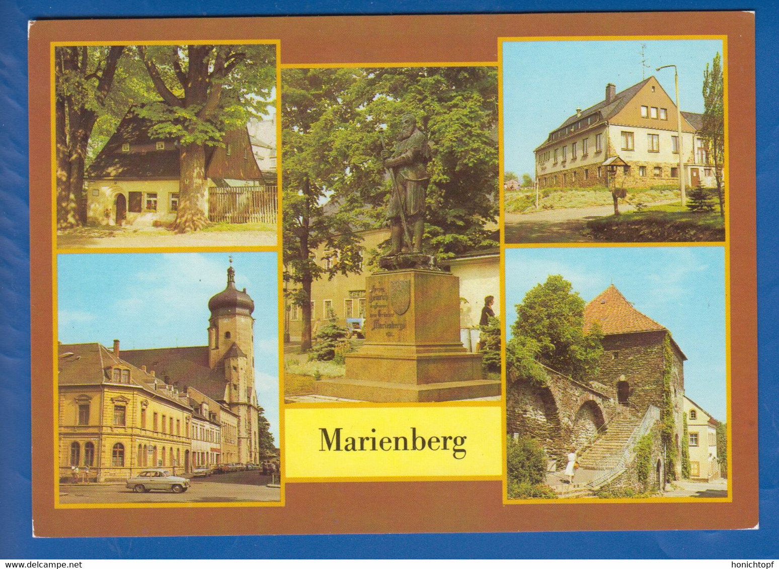 Deutschland; Marienberg An Der Silberstrasse; Multibildkarte - Marienberg