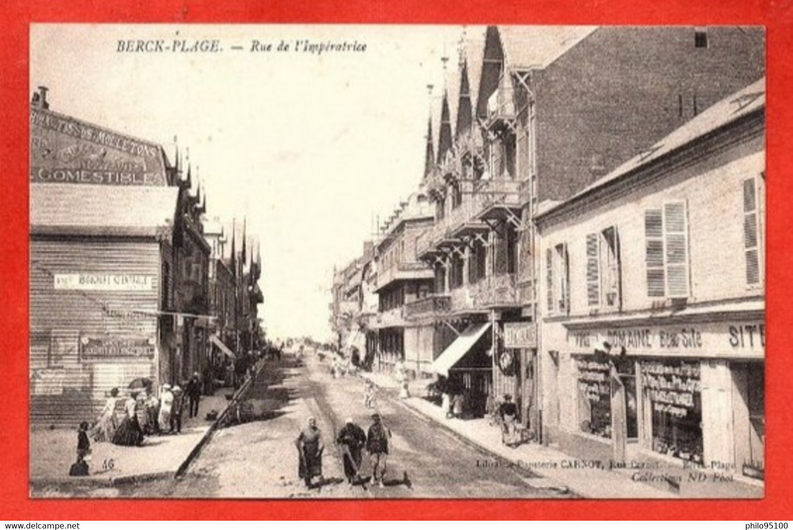 . BERCK-PLAGE . - Rue De L'Impératrice - Berck