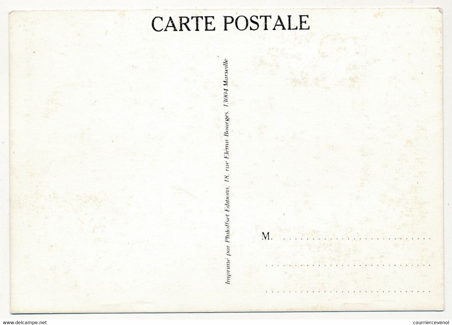 Carte Souvenir - Cachet Temporaire "150eme Anniversaire De La Mort D'Ampère - Lycée Thiers - Marseille - Juin 1986" - Matasellos Conmemorativos