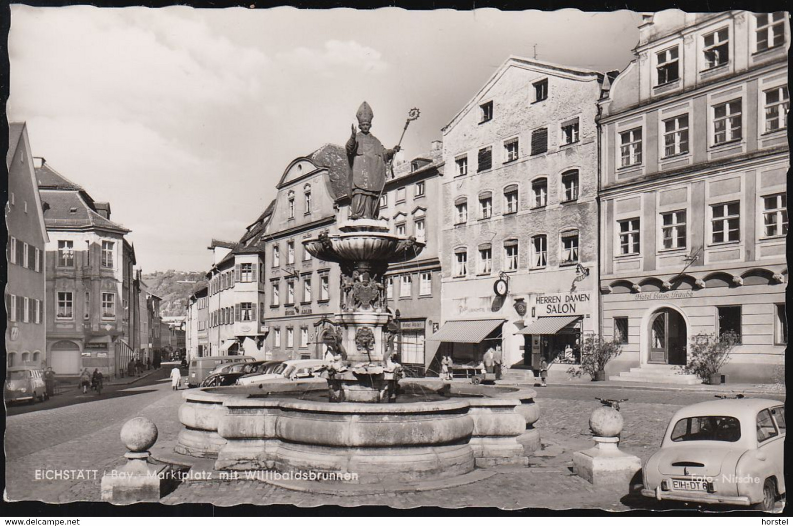 D-85072 Eichstätt - Marktplatz - Cars - VW Bus - Goggomobil - Eichstaett