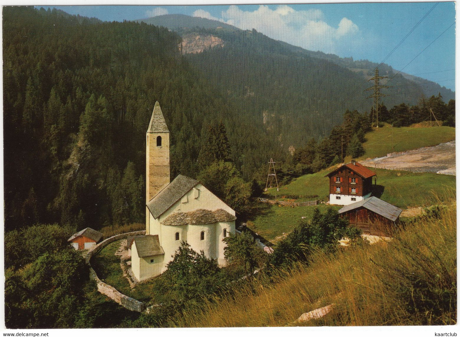 Mistail Bei Tiefencastel GR - Kirche St. Peter (älteste Talkirche, Ca. 8 Bis 9. Jahrhundert) - Tiefencastel