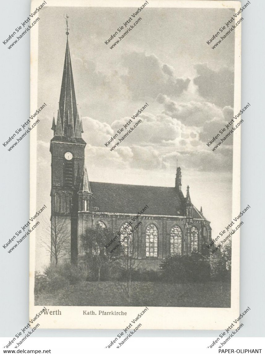 4294 ISSELBURG - WERTH, Katholische Pfarrkirche, Aussenansicht - Borken