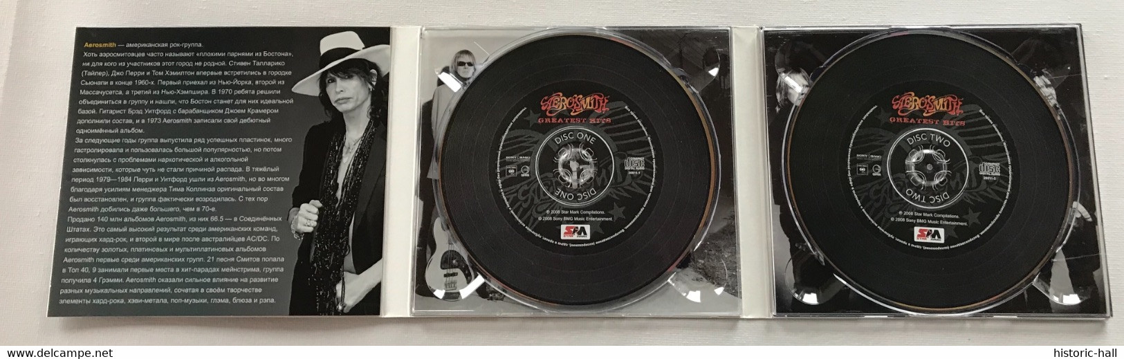 AEROSMITH « greatest Hits » 2 CD Digipack RUSSIE - Hard Rock En Metal