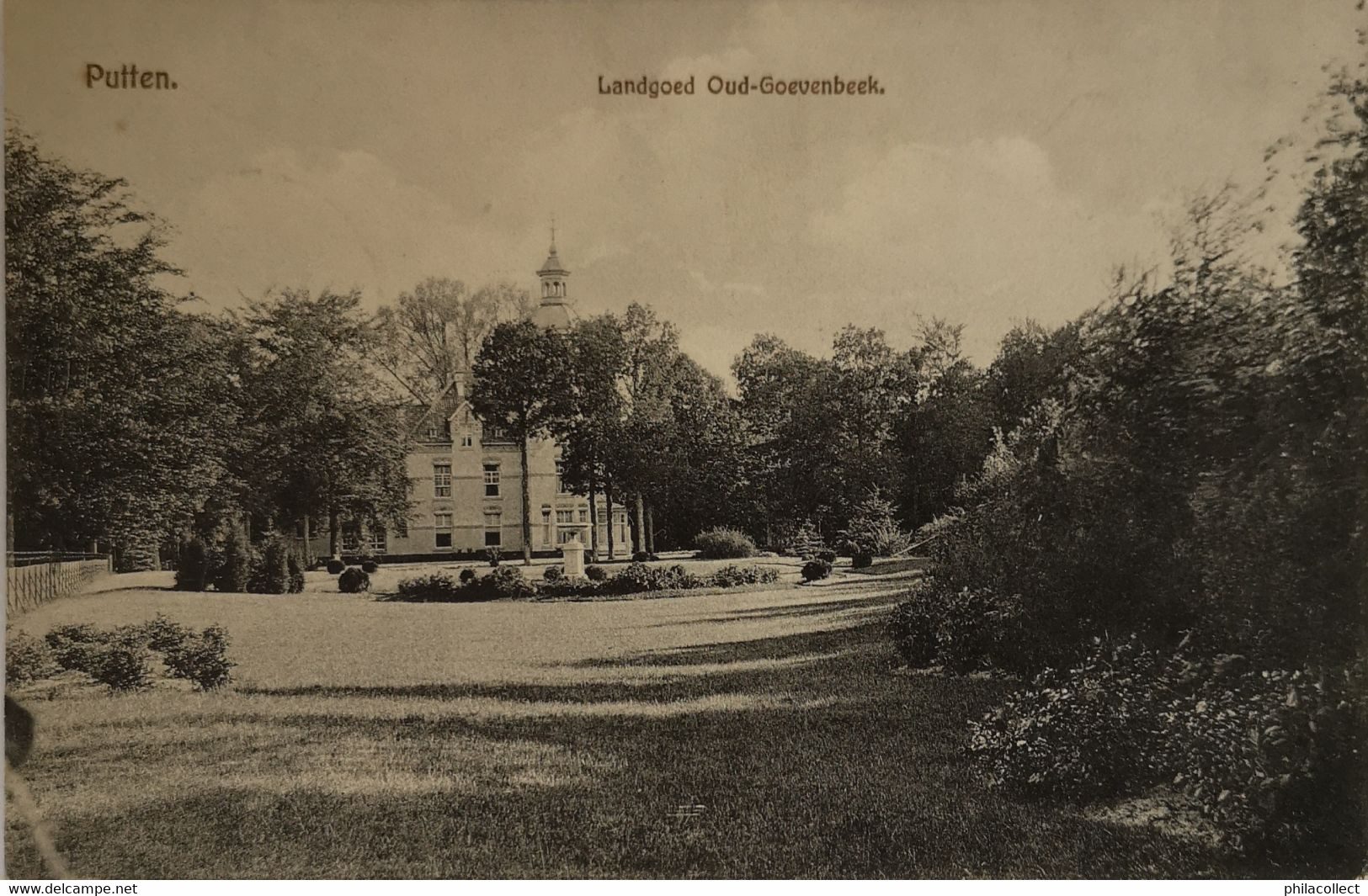 Putten (Gld.) Landgoed Oud Goevenbeek 1916 - Putten