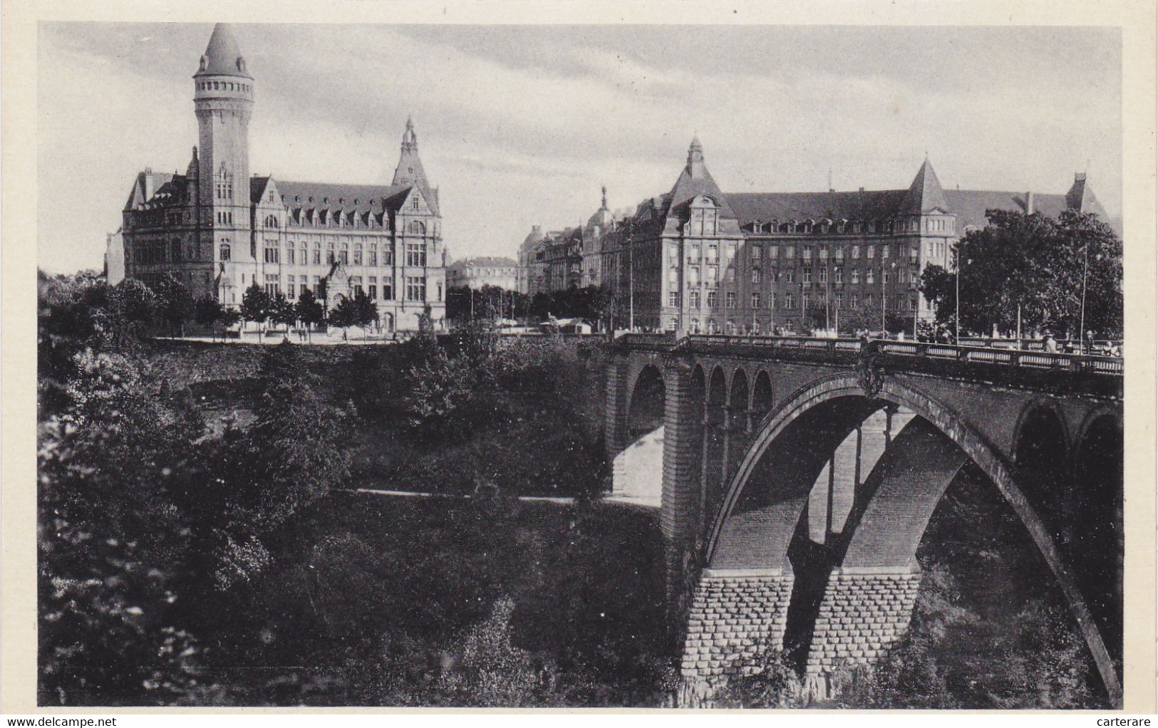 LUXEMBOURG,CARTE POSTALE ANCIENNE - Luxemburg - Stadt